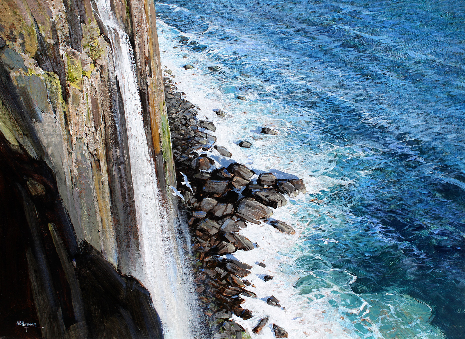 Mealt Falls - Skye - Alan B Hayman