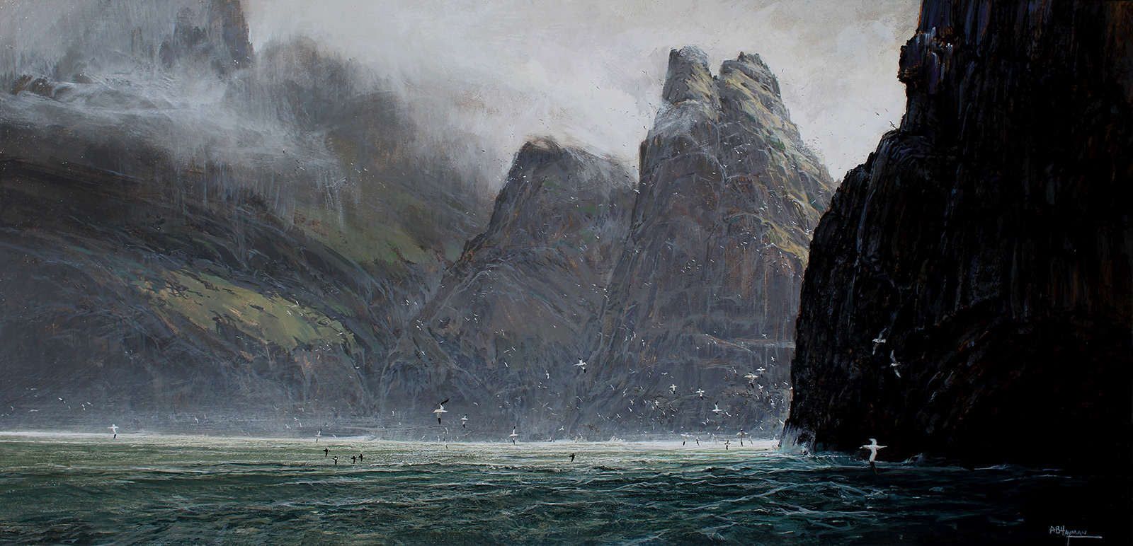 Boreray from Stac Lee