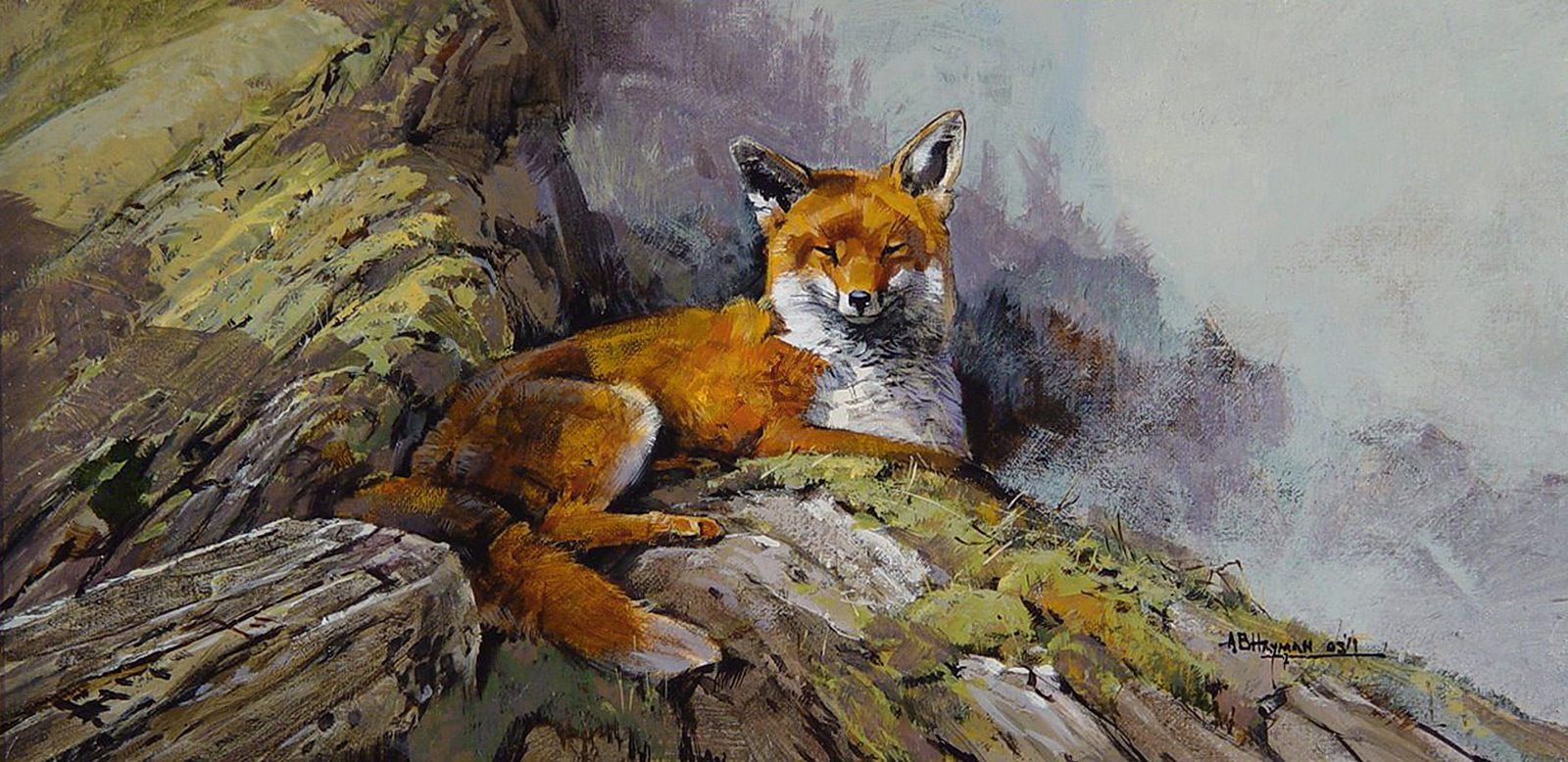 Sleepy Fox